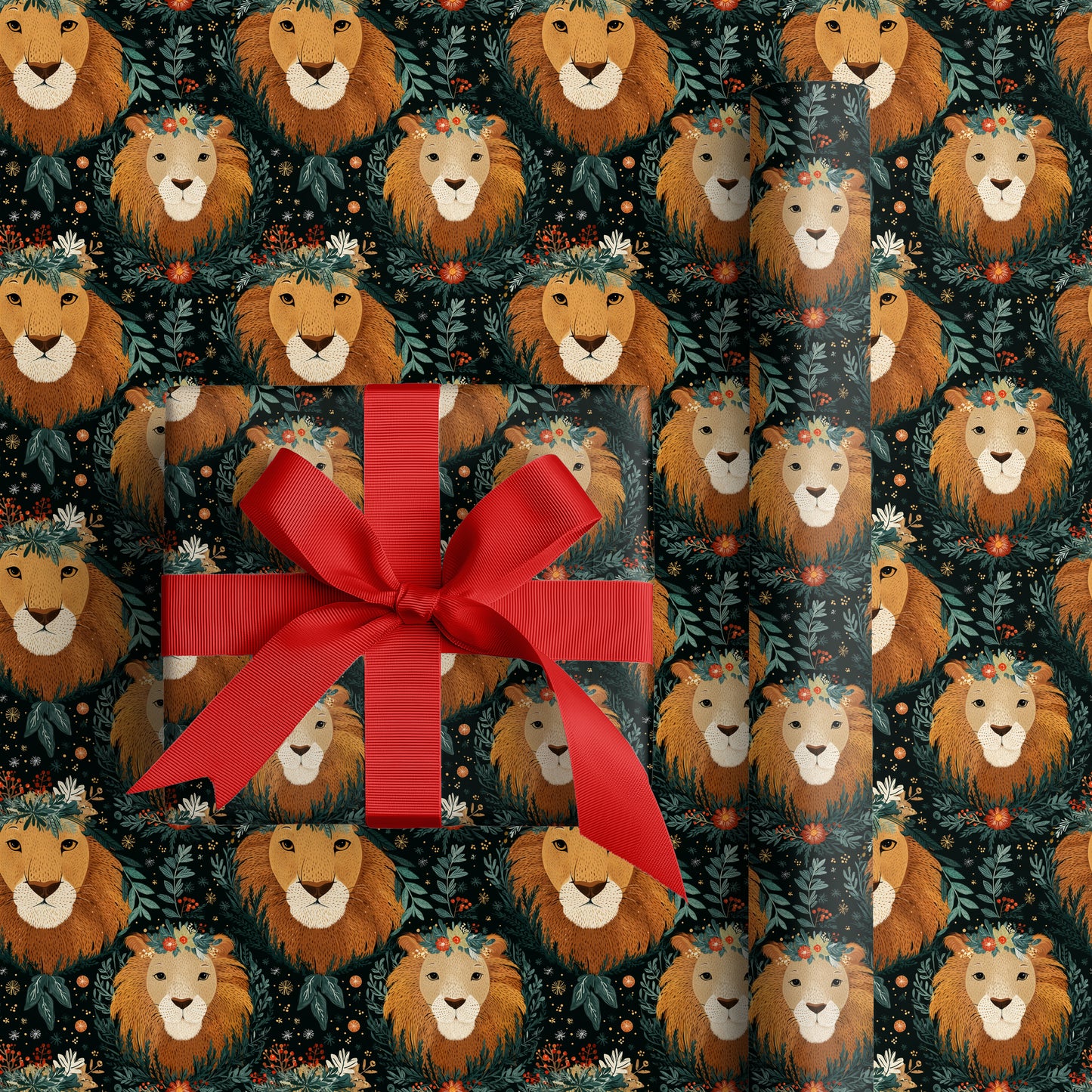 Lions Bloom Within Dark Forests