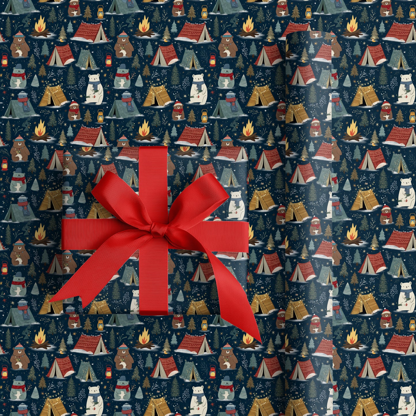 Starlit Campfires And Woodland Friends