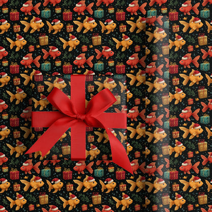 Festive Fish Swim Through Holiday Magic