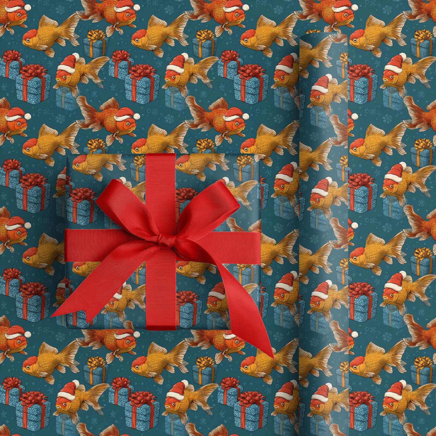 Festive Fins Unwrap Holiday Cheer