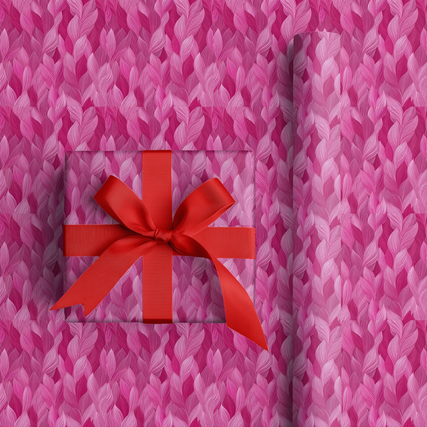 Pink Petals Dance In Silk