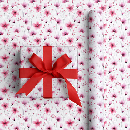 Pink Blossoms Dance Across Silence