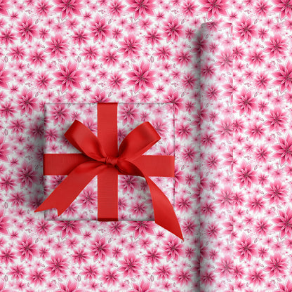 Pink Blossoms Dancing Softly