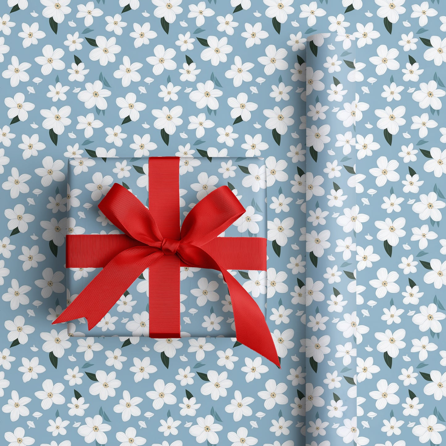 Soft Blossoms Dance Across Sky