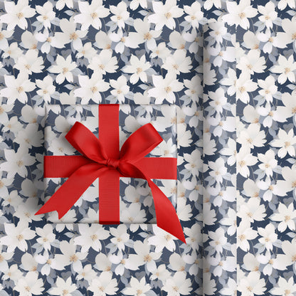 Soft Petals Dance Against Midnight