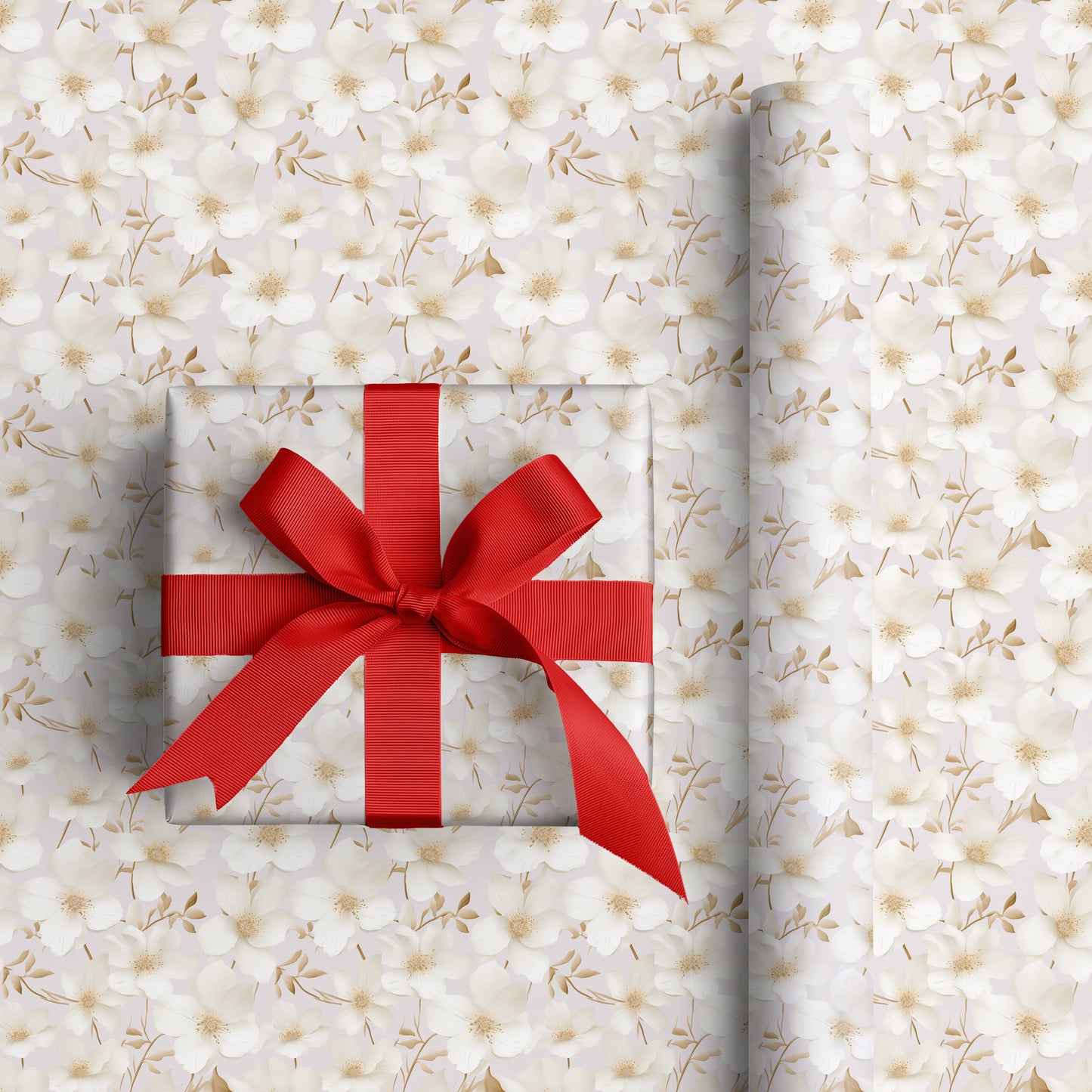 Soft Petals Dance In Silk