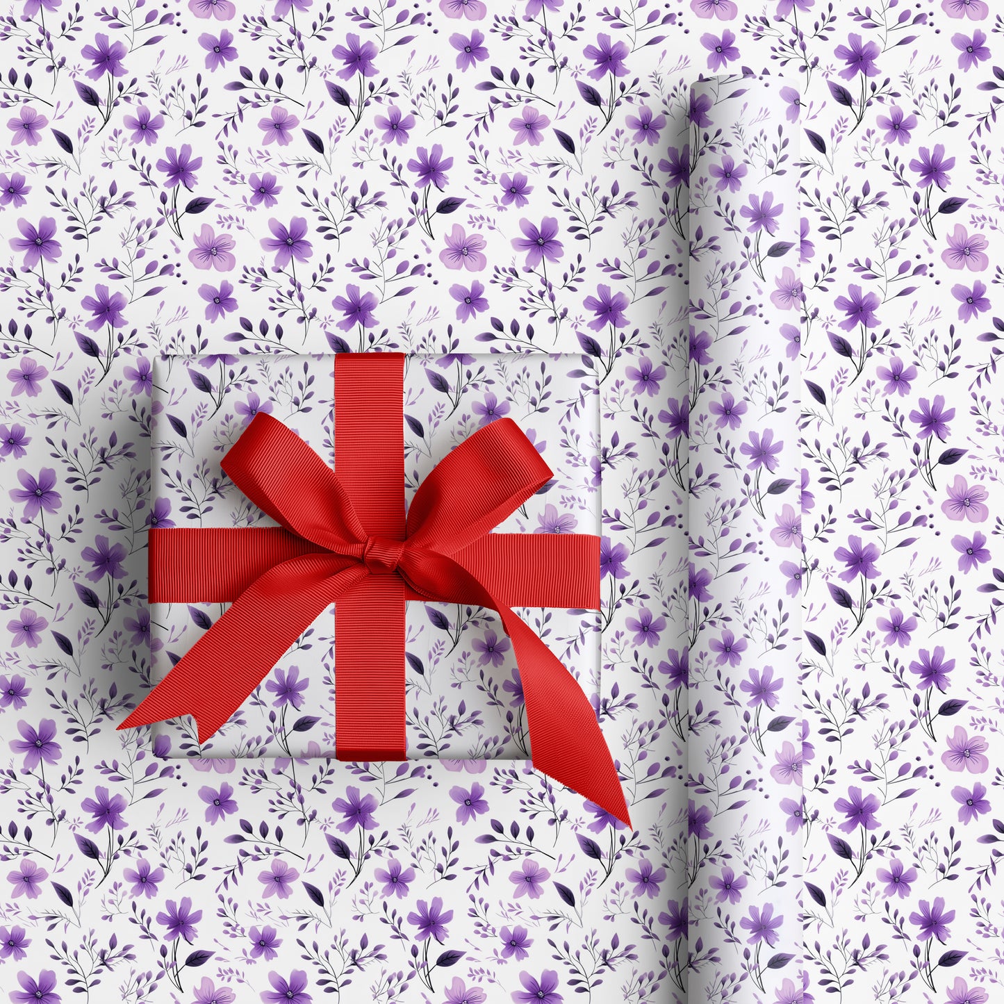 Purple Petals Dance Across Silence