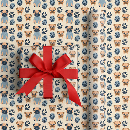 Playful Paws Dancing Across Canvas