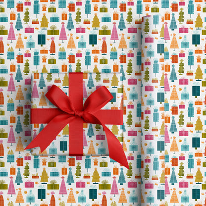 Festive Geometry Of Holiday Cheer