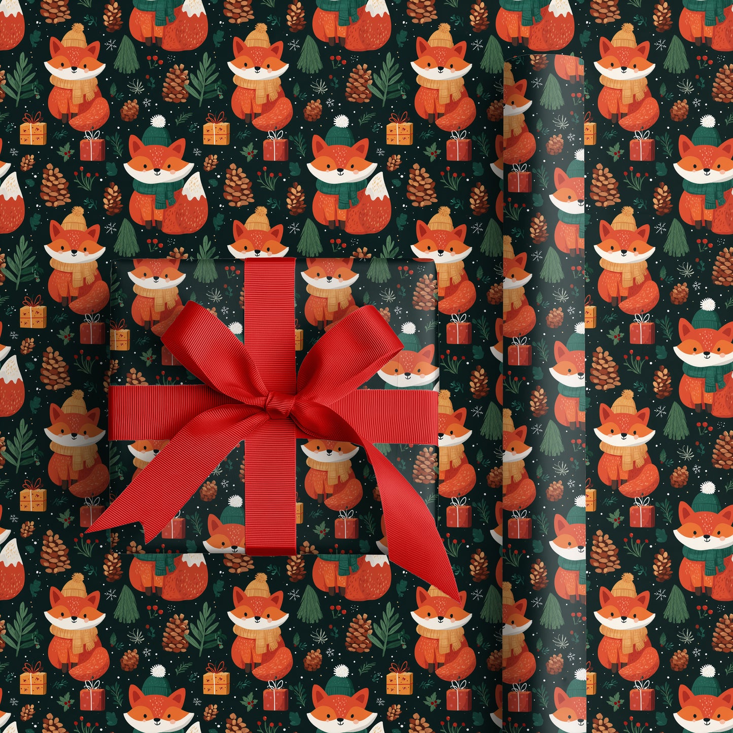 Foxes Dancing Through Winter's Tale