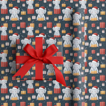 Elephants Unwrap Holiday Magic