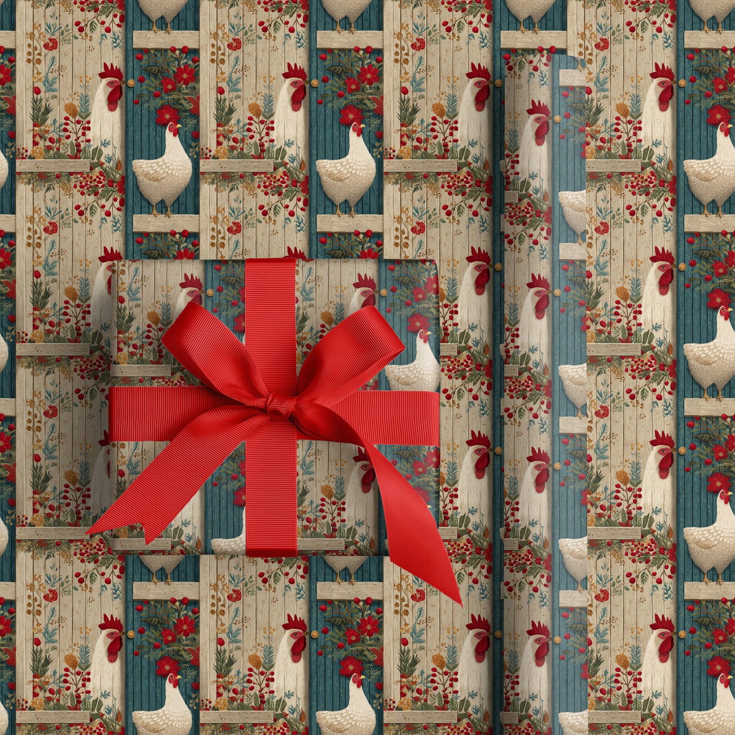 Farmhouse Rhythms In Red Bloom