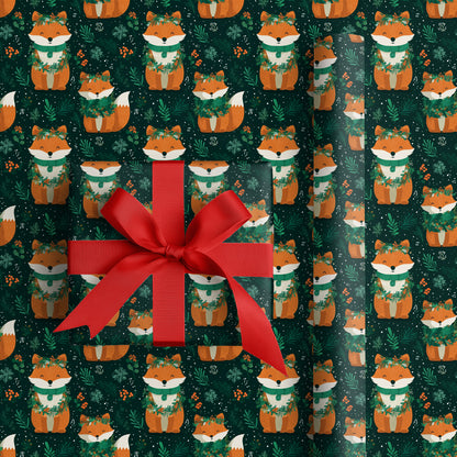 Frosty Foxes Dance Through Winter