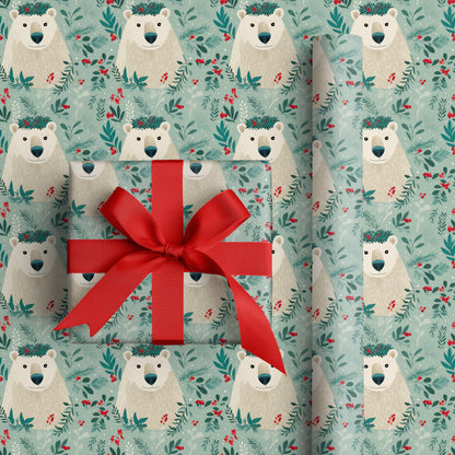 Winter's Gentle Guardian Smiles