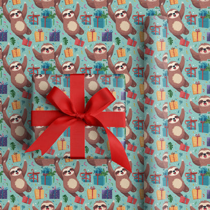 Sloths Celebrate Surprise Party Time