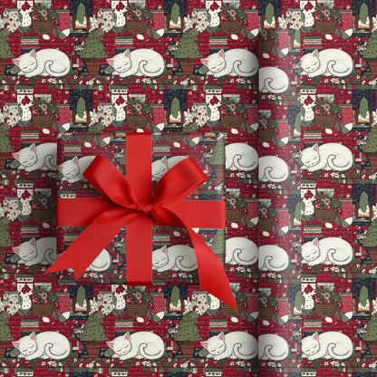 Winter's Cozy Patchwork Symphony