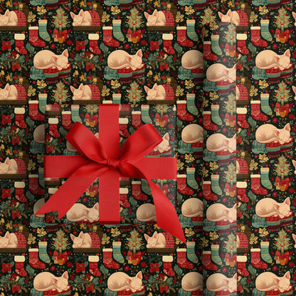 Cozy Cats Wrap Winter's Tale