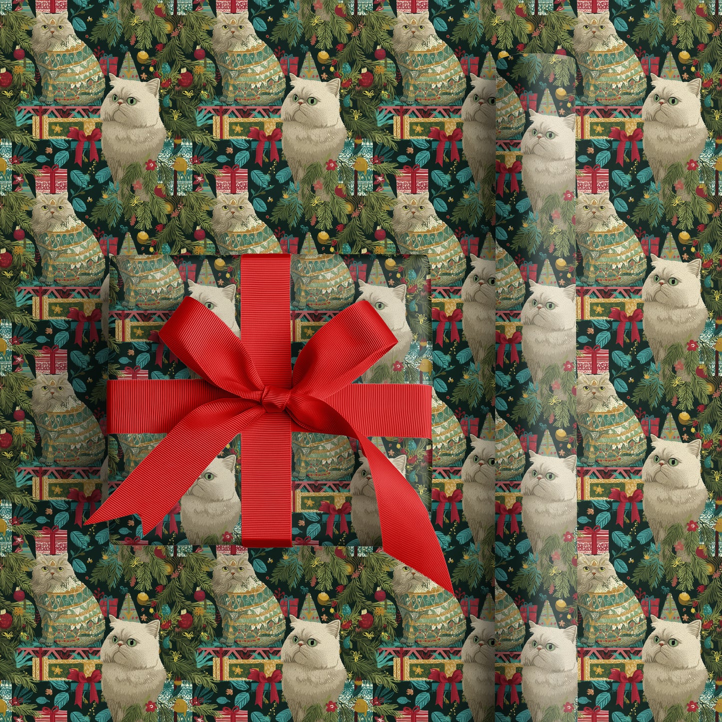 Festive Felines Guard Holiday Secrets