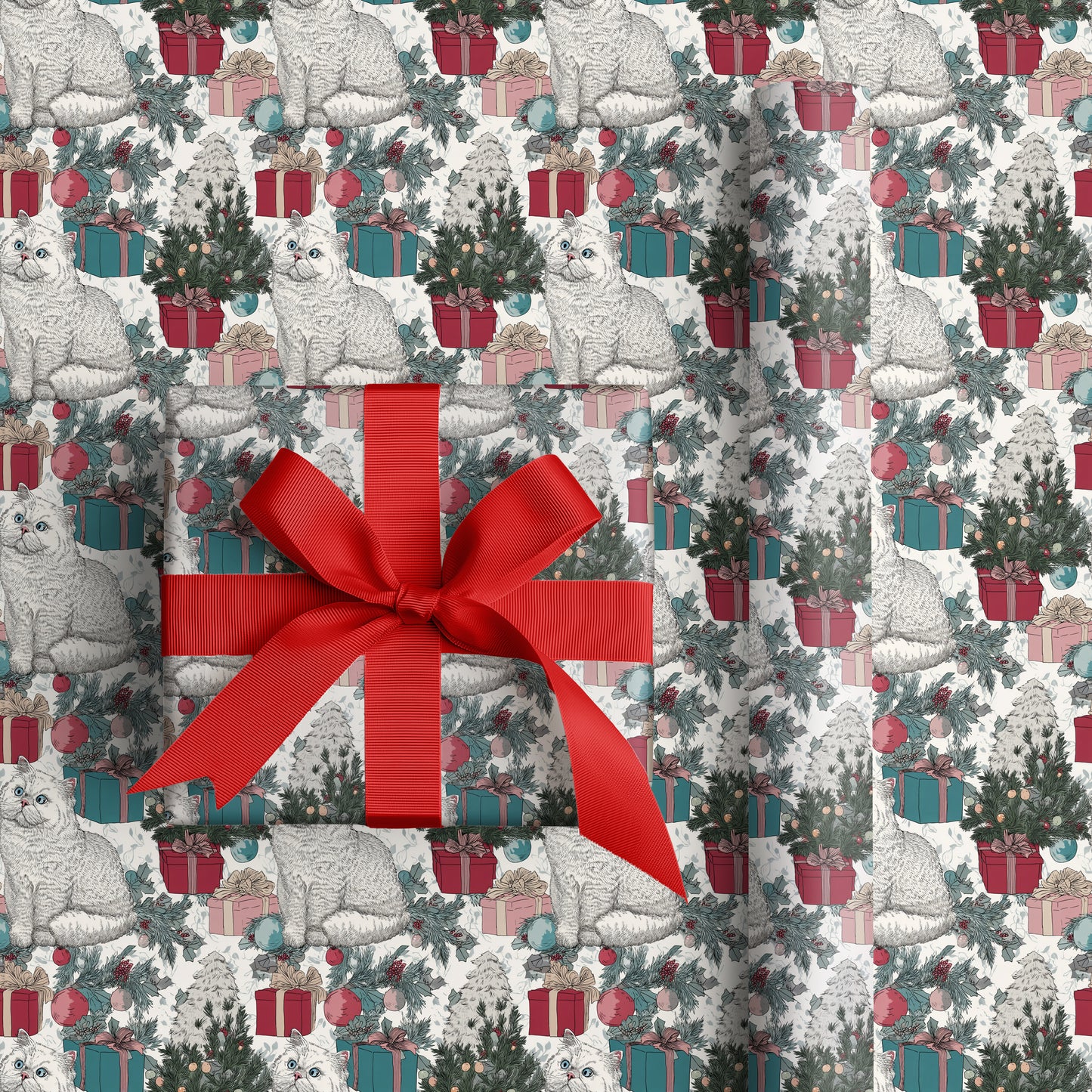 Curious Cats Unwrap Holiday Magic