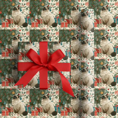 Ragdoll's Christmas Contemplation