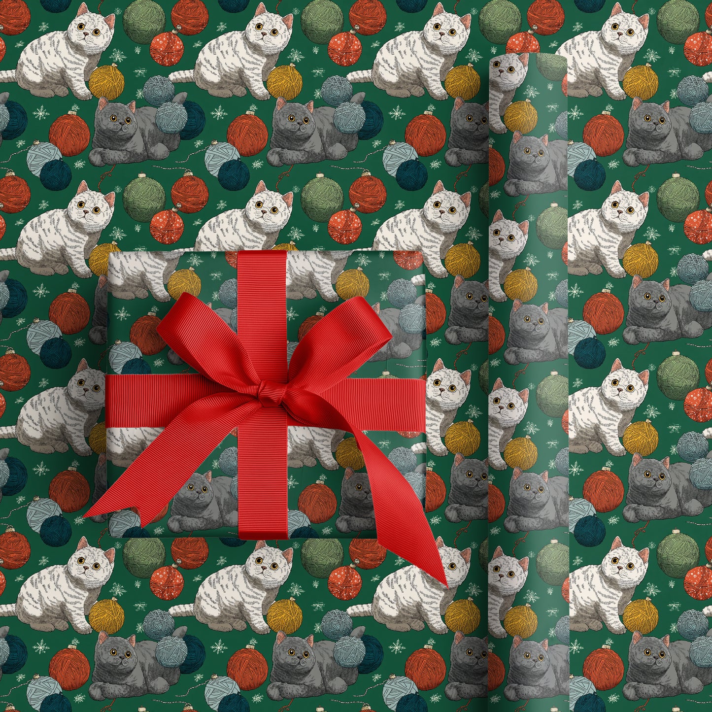 Tangled In Winter's Playful Yarn