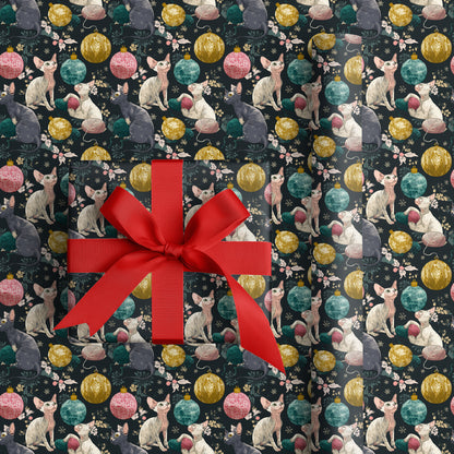 Yarn Balls And Festive Felines