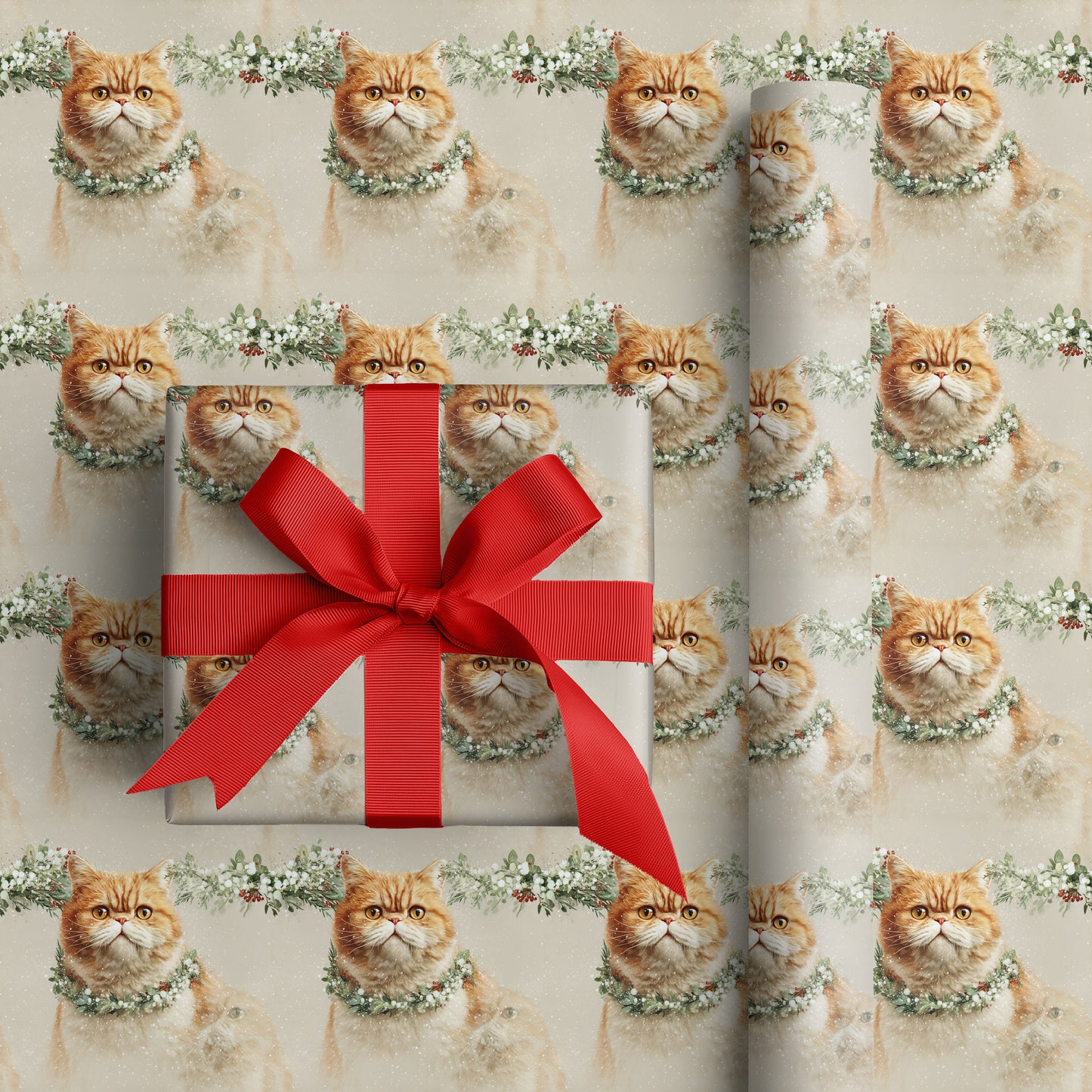 Ginger Royalty Wears Winter's Crown