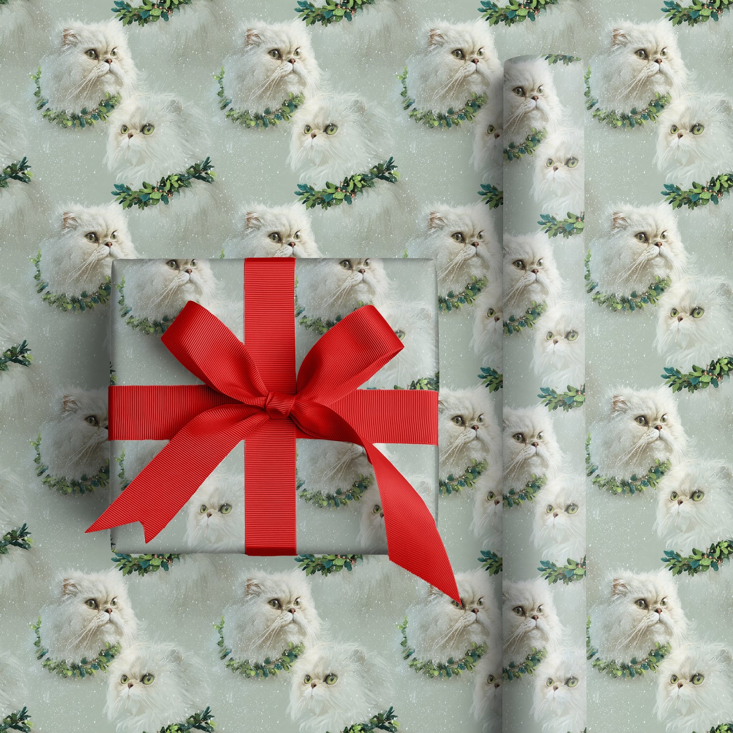 Snowflakes Dance With Feline Grace