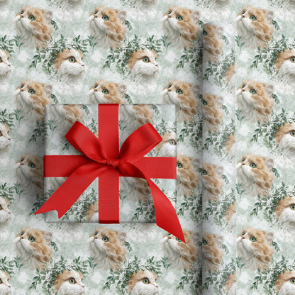 Soft Paws Drift Through Winter