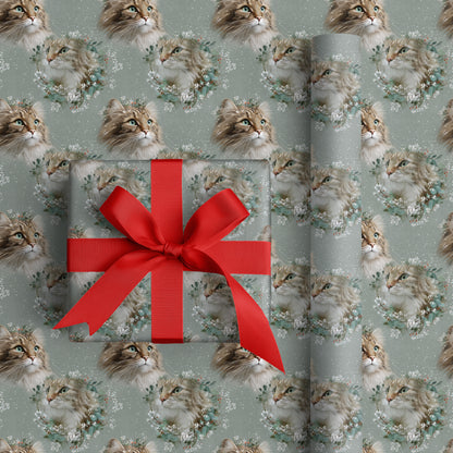 Winter's Soft Feline Grace