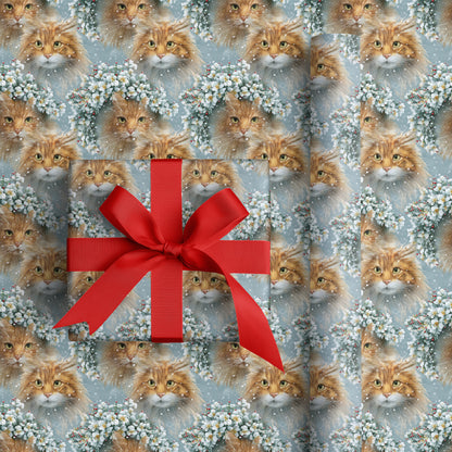 Winter's Tender Feline Grace