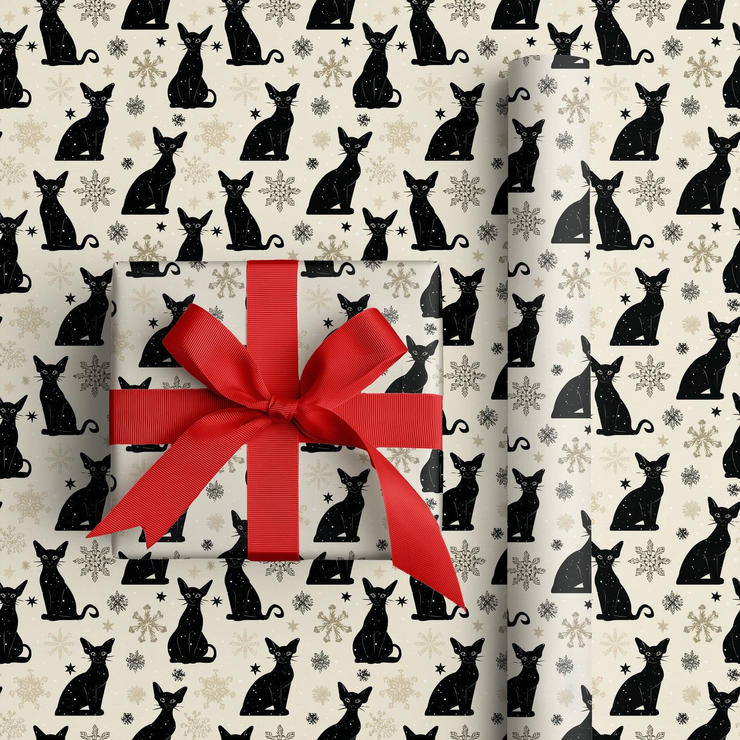 Midnight Cats Dance With Starlight