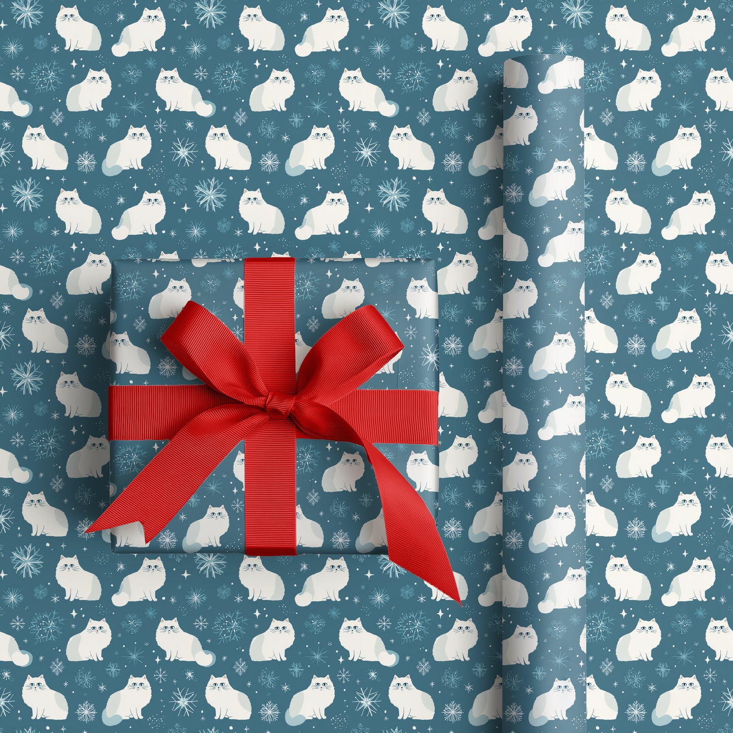 Soft Paws Dancing Through Frost