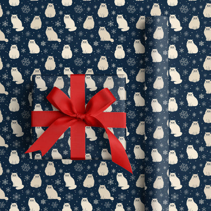 Frost Cats Drift Through Midnight