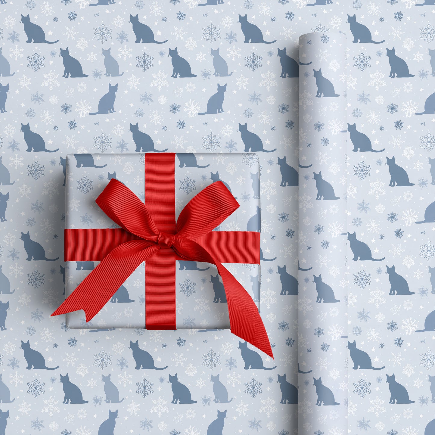 Cats Drift Through Frozen Starlight