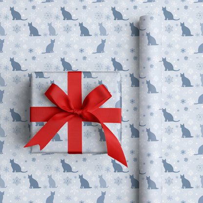 Cats Drift Through Frozen Starlight