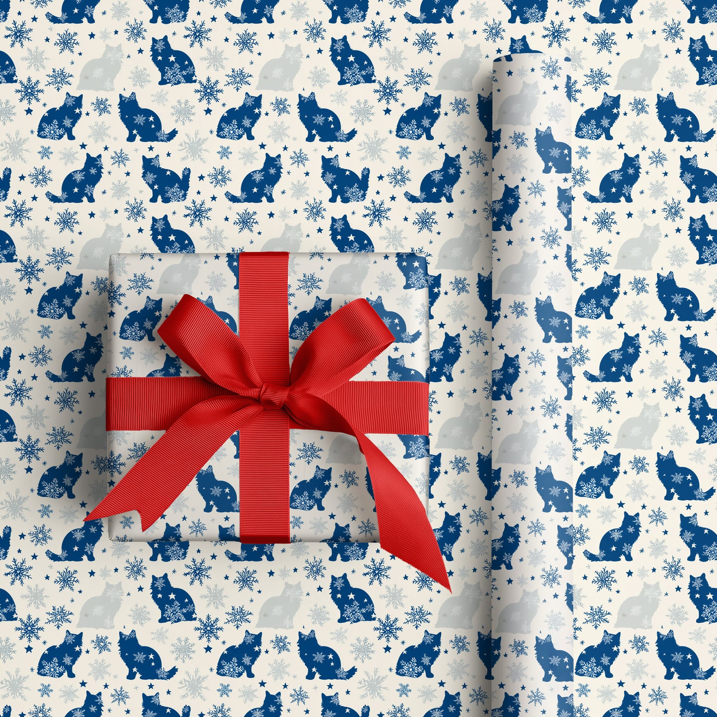 Winter Whispers of Starry Felines