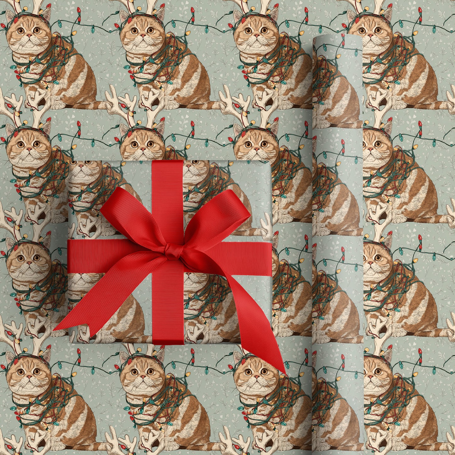 Merry Mischief: A Cat's Christmas Adornment