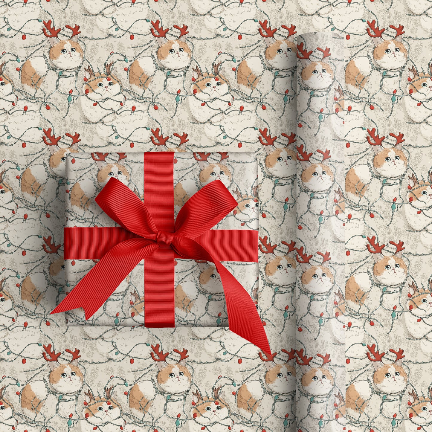 Festive Feline Frenzy