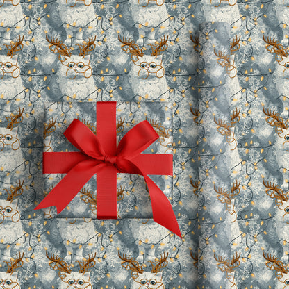 Curious Cats Tangle Holiday Lights