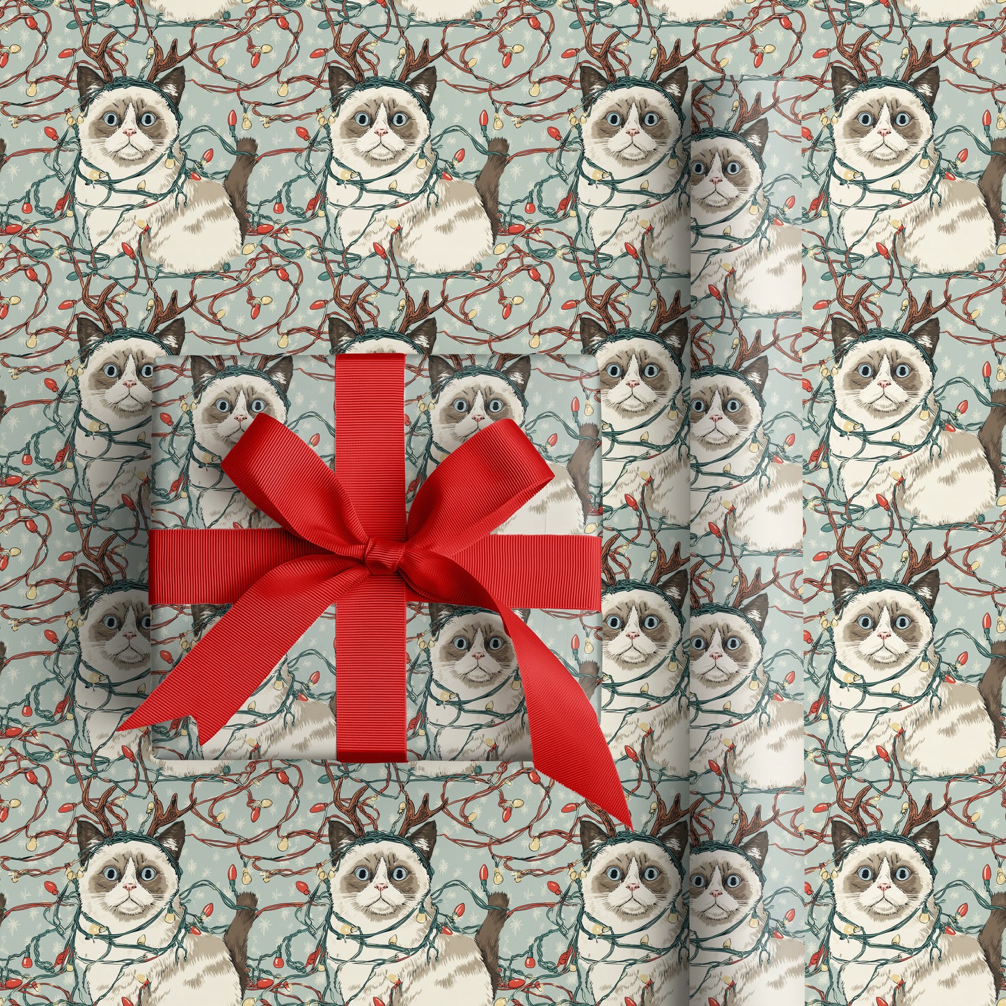 Holiday Kitty's Festive Reluctance