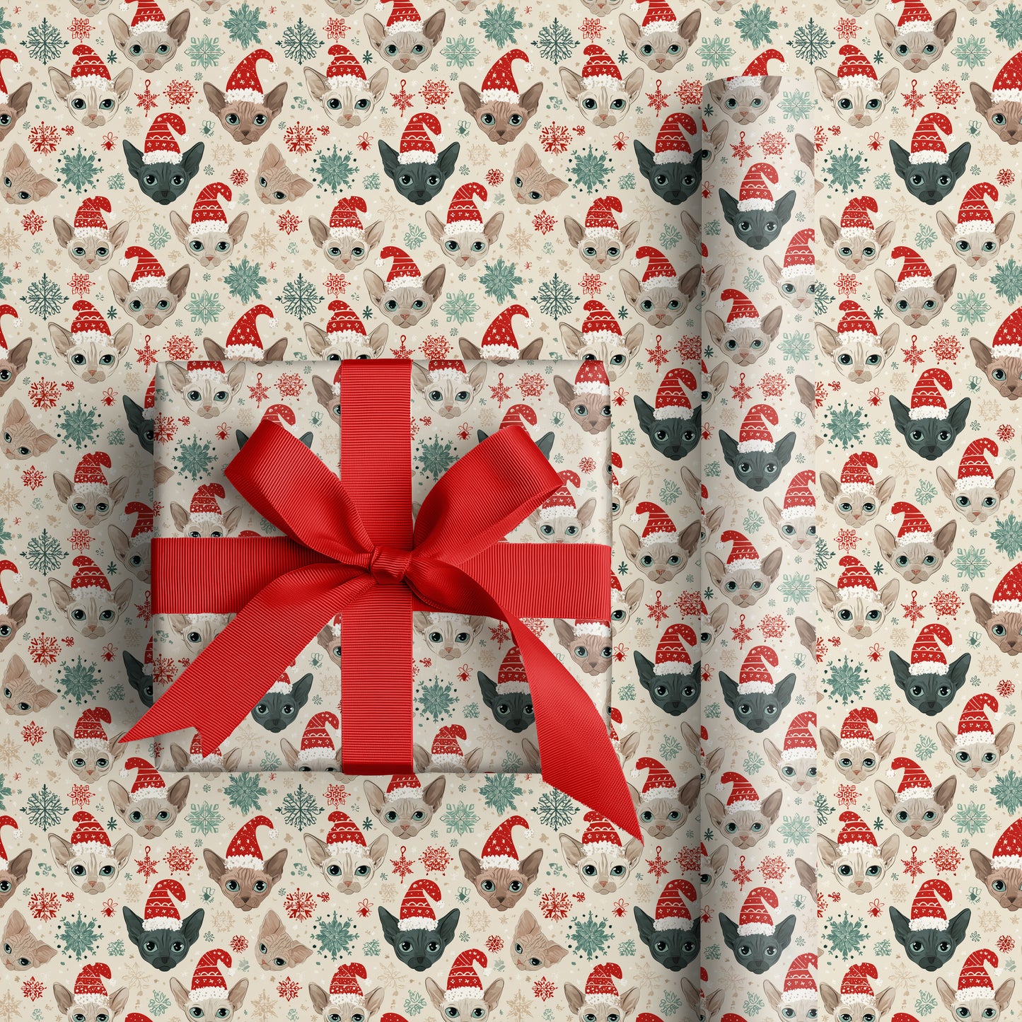 Festive Felines Frolic Through Winter