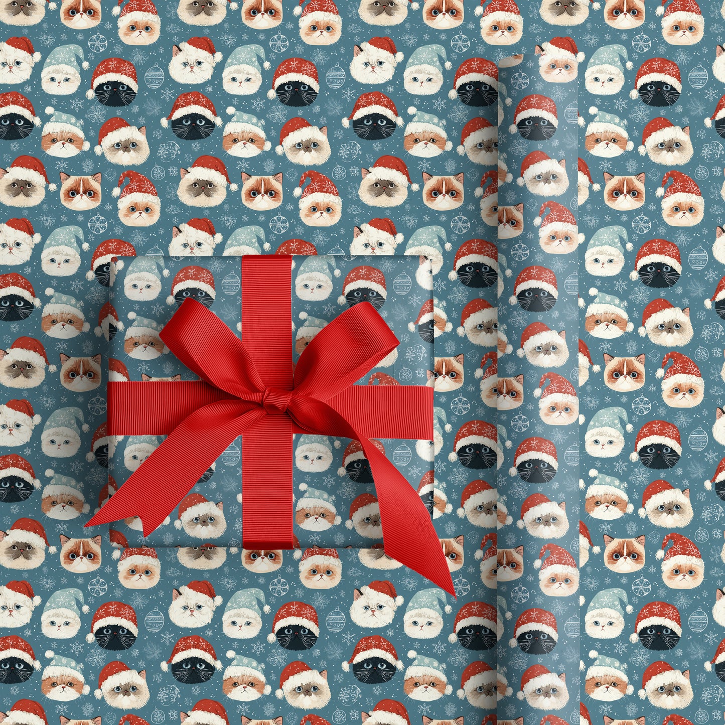 Festive Felines Celebrate Winter's Charm