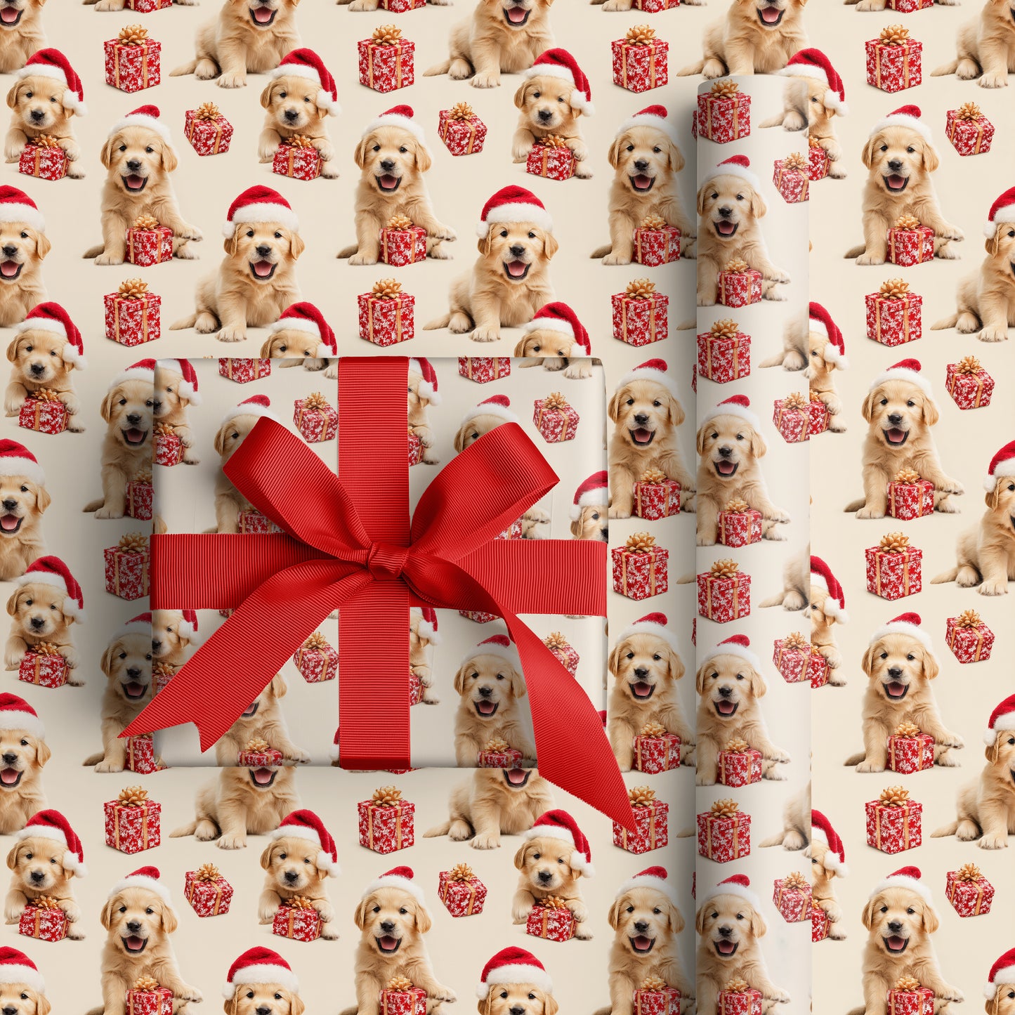 Puppies Unwrap Holiday Happiness