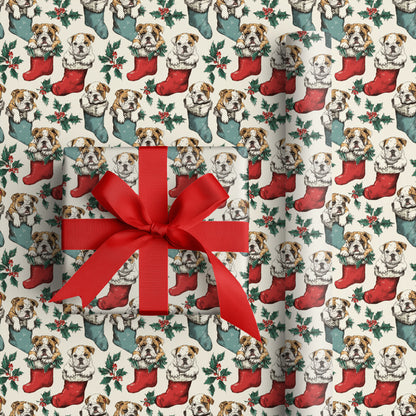 Bulldogs Tucked In Holiday Cheer