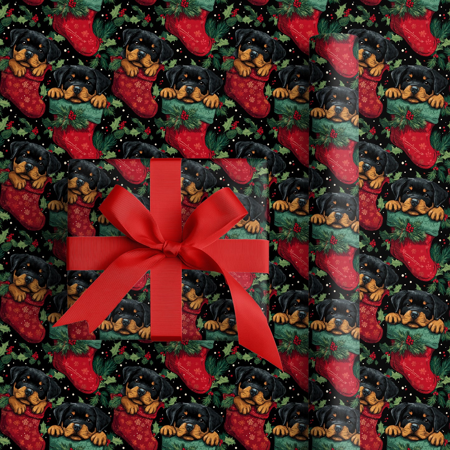 Puppies Unwrap Christmas Magic