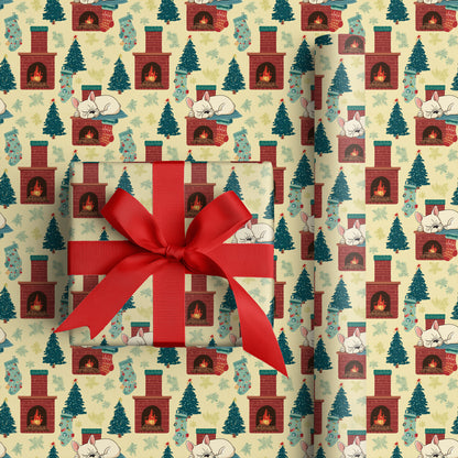 Cozy Flames Dance Through Winter