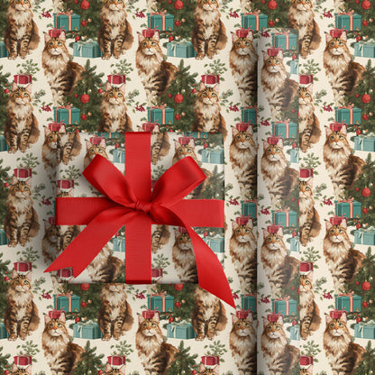 Festive Felines: Gifts And Purrs