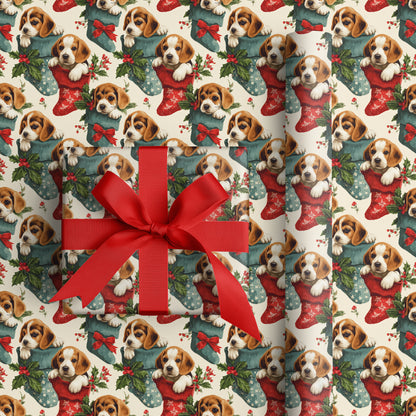Puppy Love Wraps Christmas Warmth