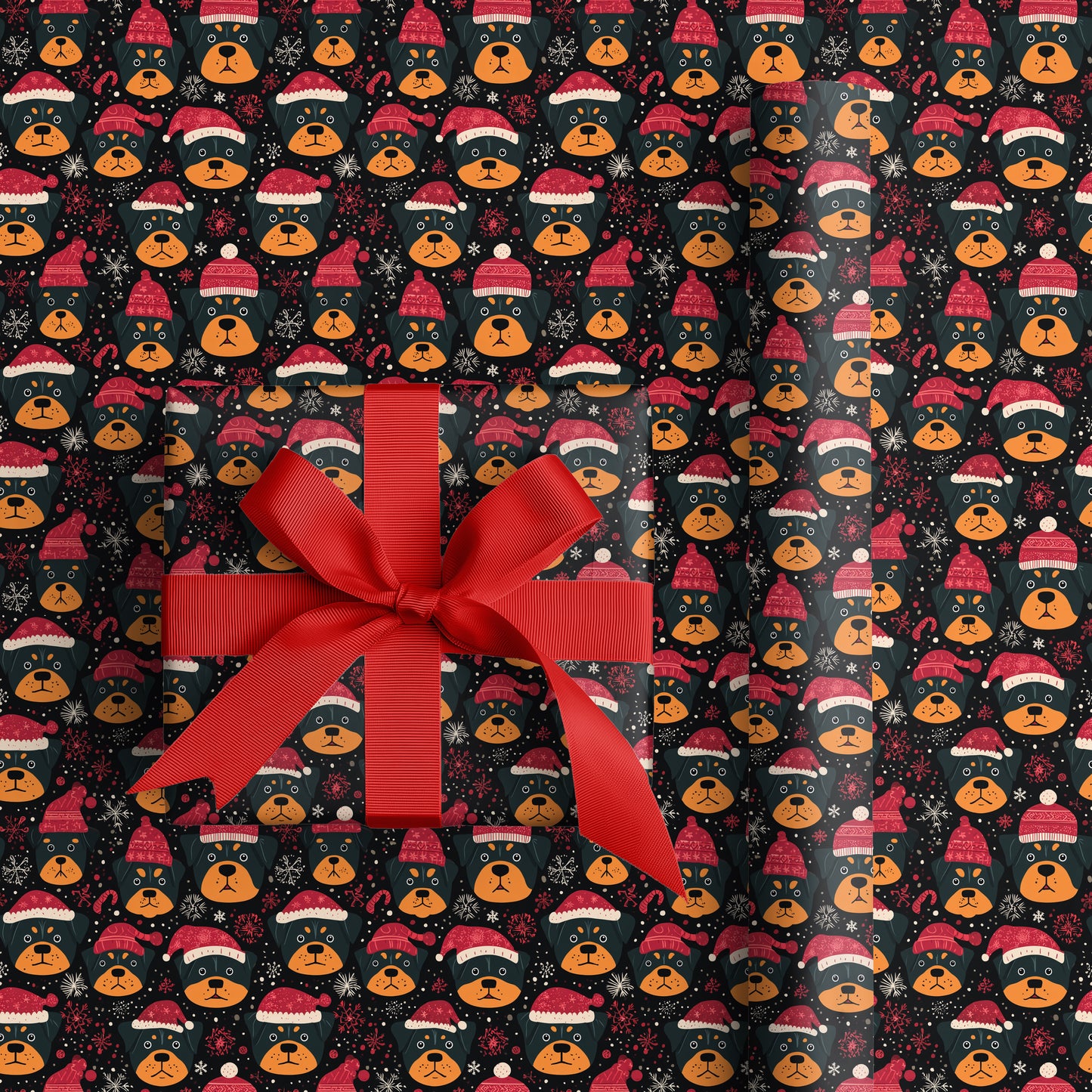 Festive Pups Celebrate Winter's Charm